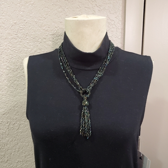 Vintage Beaded Necklace - Picture 1 of 5